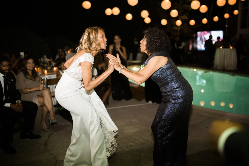 bride dancing with her mom