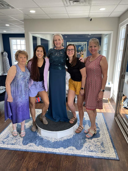 mother of the bride with her friends